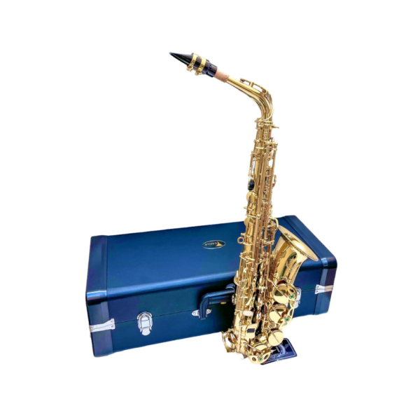 Saxofone alto Eagle SA501 Laqueado Completo