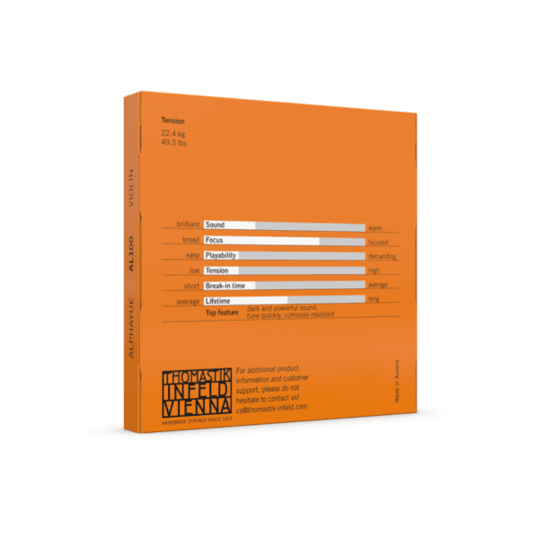 Cordas Alphayue Violino 4/4 - Thomastik AL100