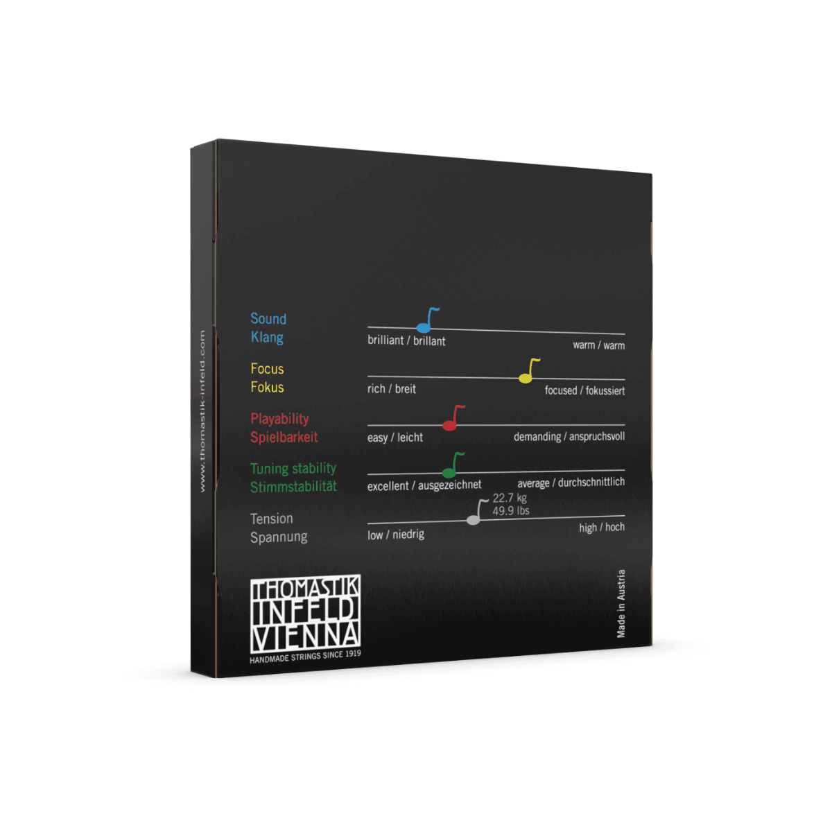 Corde Per Violino Thomastik Peter Infeld 4/4 Stagno - Foto 7