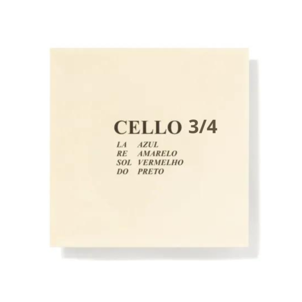 Cordas Avulsas Violoncelo 3/4 Mauro Calixto
