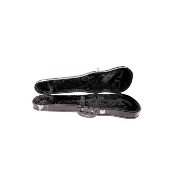 Estojo Clássico Formato Preto Croco Para Violino