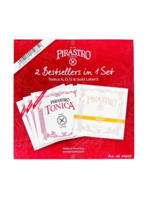 Cordas Pirastro Tonica E-Gold Violino 4/4 Cordas Pirastro Tonica E-Gold Violino 4/4