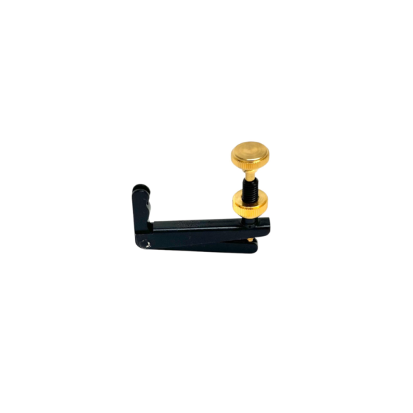 Kit 4 Microafinador Wittner Para Violoncelo 4/4 e 3/4 - Preto com Parafuso Dourado