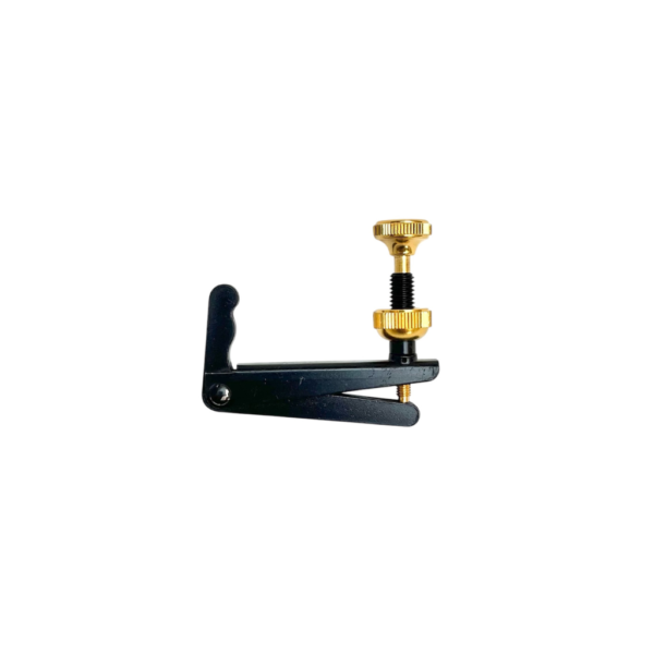 Kit 4 Microafinador Wittner Para Violoncelo 4/4 e 3/4 - Preto com Parafuso Dourado