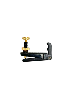 Microafinadores Wittner para Violino 4/4 e 3/4 – Preto com Parafuso Dourado