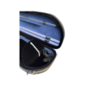Estojo Meia Lua Térmico Luxo Interior Azul Para Violino 4/4