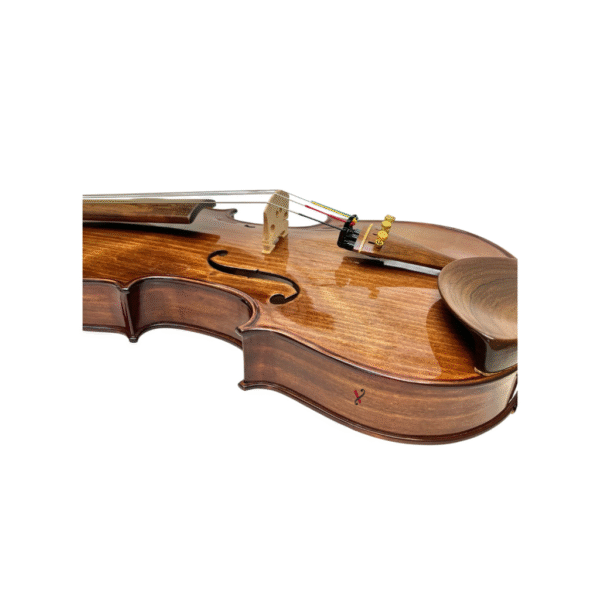 Viola de Arco 42cm Rolim Milor Mogno Série Especial Ajustada Completa