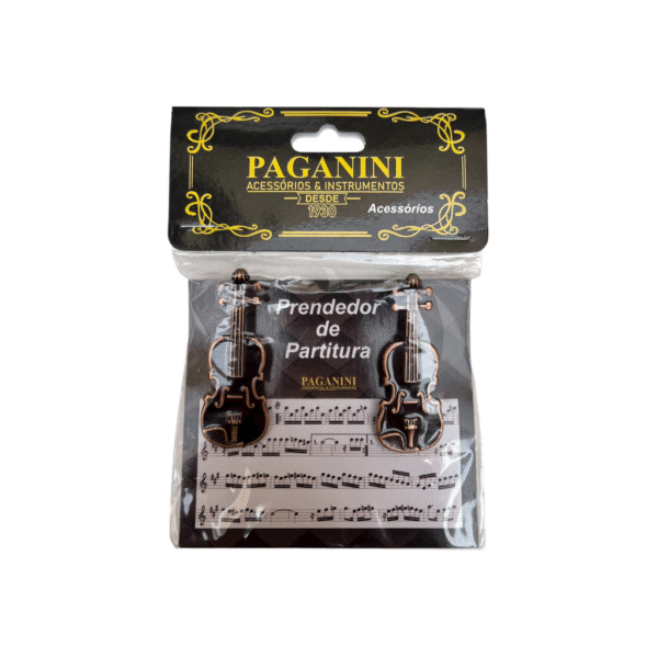 Prendedor de Partitura Clipets - Formato Violino