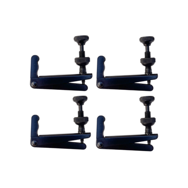 Kit 4 Microafinador Wittner Preto Para Violoncelo 4/4 e 3/4