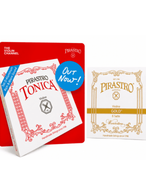 Cordas Pirastro Tonica D-Aluminum E-Gold Label Violino 4/4 Cordas Pirastro Tonica D-Aluminum E-Gold Label Violino 4/4